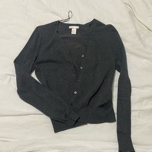 Charcoal grey cardigan